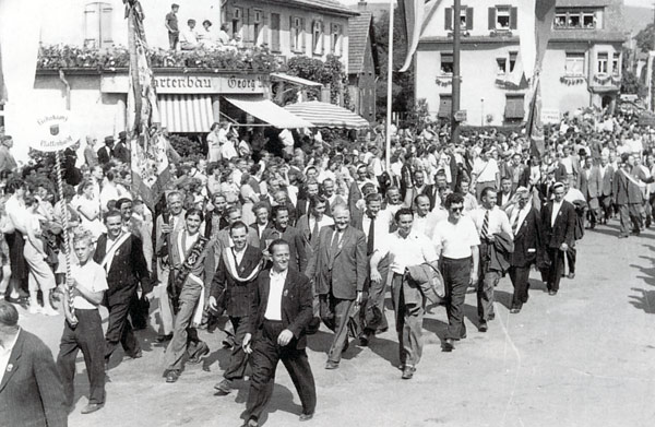 1952 - Bundesliederfest in Aalen 